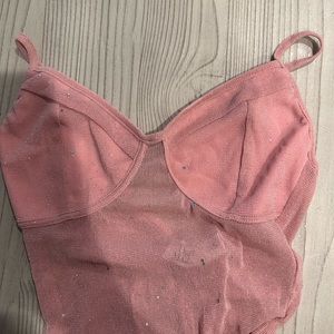 Tigermist Sheer Pink Glitter Dress